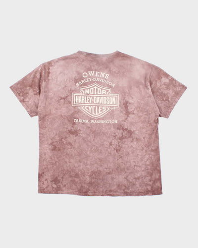 Harley Davidson Brown Skull T-Shirt - XL