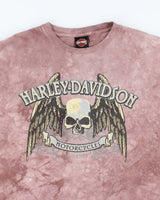 Harley Davidson Brown Skull T-Shirt - XL