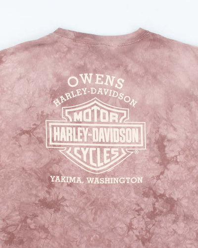 Harley Davidson Brown Skull T-Shirt - XL