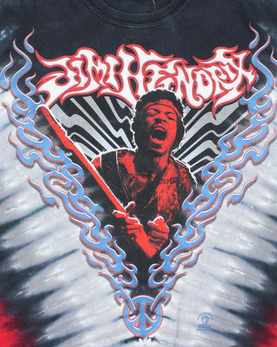 Liquid Blue Jimi Hendrix T-Shirt - L