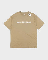 DC Shoe Co Deadstock Khaki Logo T-Shirt - XL