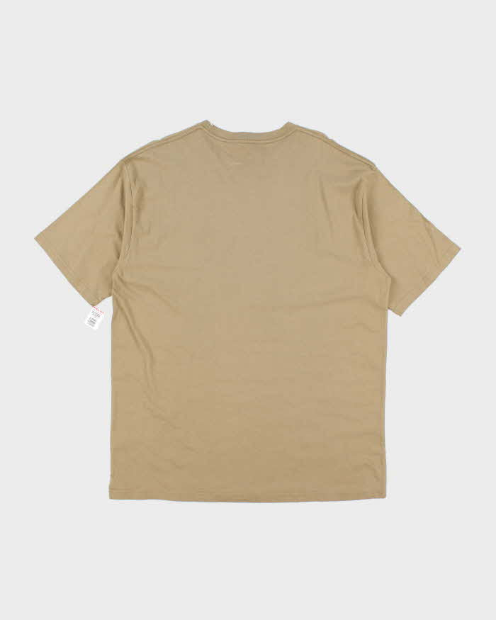DC Shoe Co Deadstock Khaki Logo T-Shirt - XL