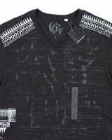 Y2k Guess Black Graphic T-Shirt - L