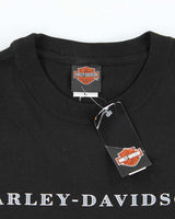 Vintage 90s Harley Davidson Deadstock Australia Centre Logo Biker T-Shirt - L