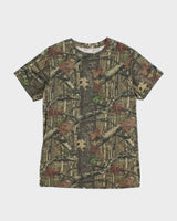 Vintage Mossy Oak Camouflage T-Shirt - M