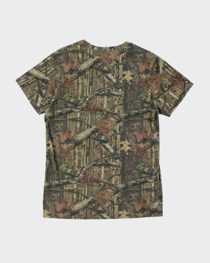 Vintage Mossy Oak Camouflage T-Shirt - M