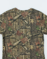 Vintage Mossy Oak Camouflage T-Shirt - M