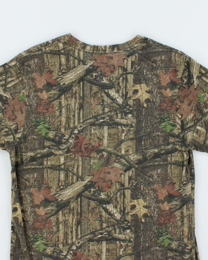 Vintage Mossy Oak Camouflage T-Shirt - M