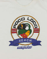 Vintage Single Stitch Poco Loco Beach Graphic T-Shirt - M