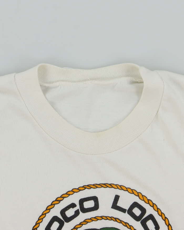 Vintage Single Stitch Poco Loco Beach Graphic T-Shirt - M