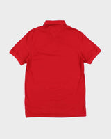 00s Tommy Hilfiger Red Polo T-Shirt - L