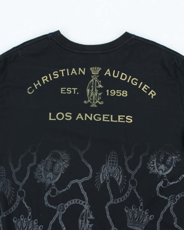 Vintage Y2k 00s Christian Audiger T-shirt - L