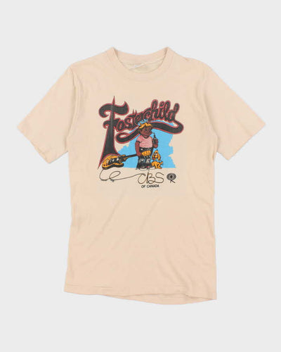 Vintage 80's Foster Child CBS Graphic Band T-Shirt - M