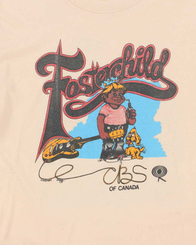 Vintage 80's Foster Child CBS Graphic Band T-Shirt - M