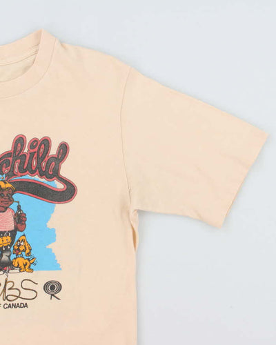 Vintage 80's Foster Child CBS Graphic Band T-Shirt - M