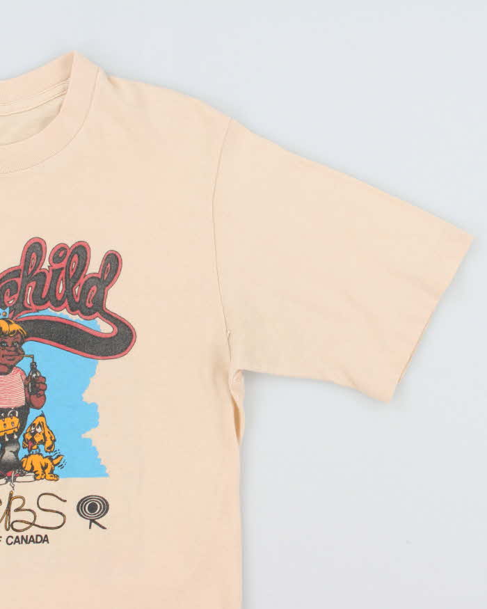 Vintage 80's Foster Child CBS Graphic Band T-Shirt - M