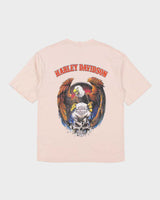 Vintage 2000's Harley Davidson Shield Spell Out Logo T-Shirt - L