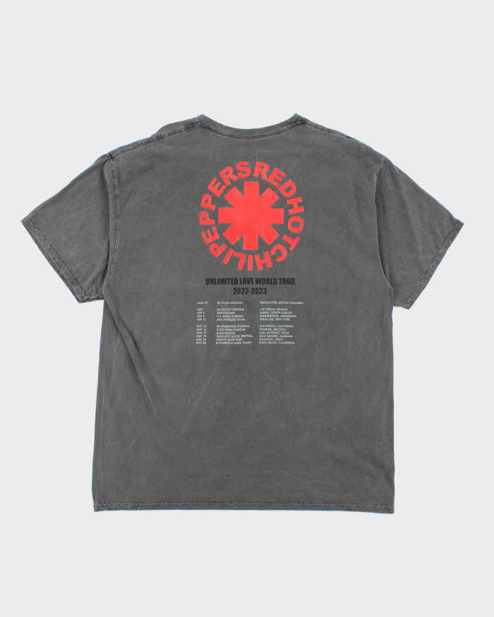 Red Hot Chilli Peppers Faded 2022/23 Tour T-Shirt - XL
