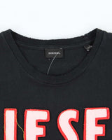 Vintage 2000's Diesel Patch Spell Out Logo T-Shirt - XL