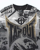 Vintage Y2K Tap Out All Over Print Oversized T-Shirt - XXL