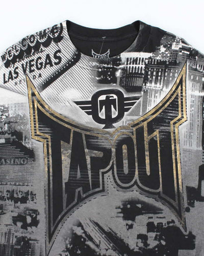Vintage Y2K Tap Out All Over Print Oversized T-Shirt - XXL