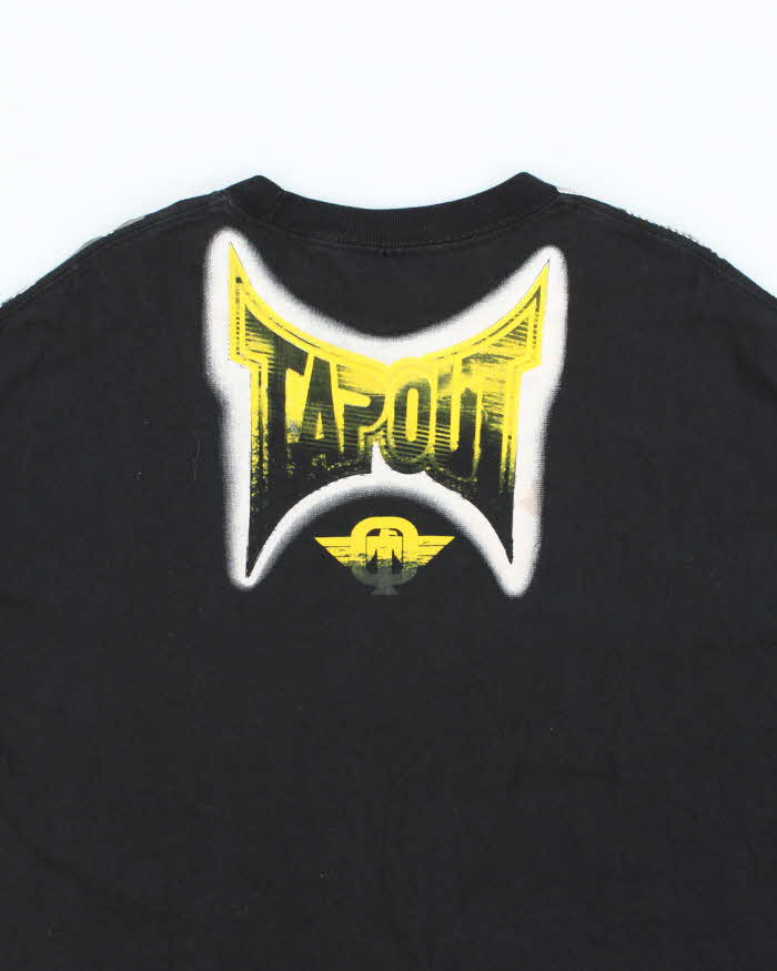 Vintage Y2K Tap Out All Over Print Oversized T-Shirt - XXL