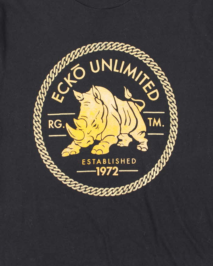 Vintage 2000's Ecko Unlimited Rhino Graphic T-Shirt - M