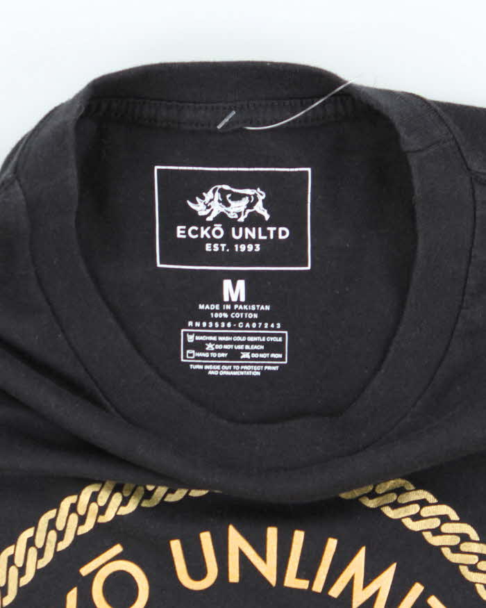 Vintage 2000's Ecko Unlimited Rhino Graphic T-Shirt - M