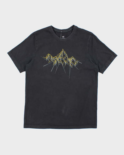 Arc'Teryx Black Print T-Shirt - M