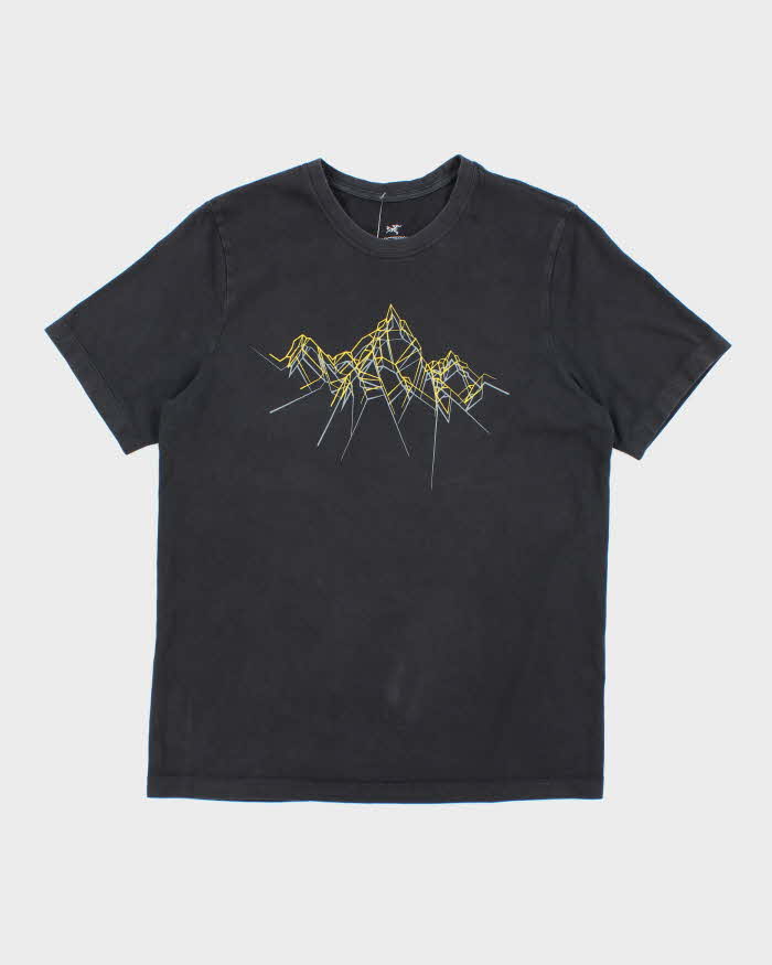 Arc'Teryx Black Print T-Shirt - M