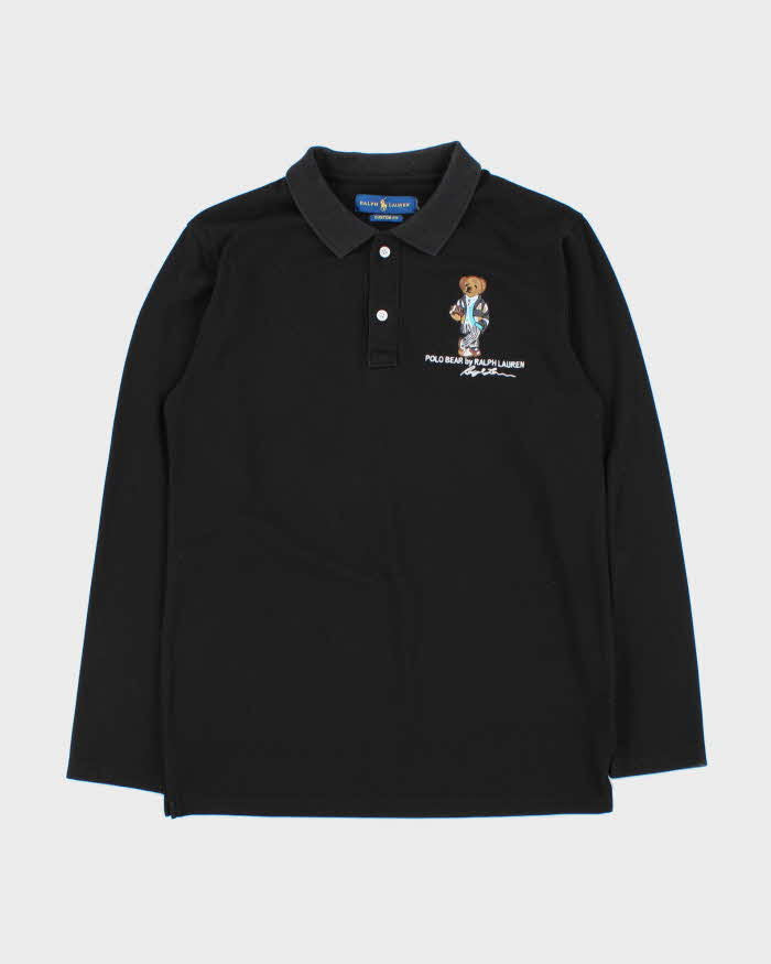 Vintage 00s Ralph Lauren Long Sleeve Polo Shirt - M