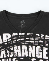 Vintage Y2k 00s Armani Exchange Waffle Long Sleeve T-shirt - M