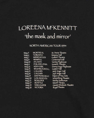 Vintage 90s Loreena McKennitt Single Stitch Tour T-shirt - XL