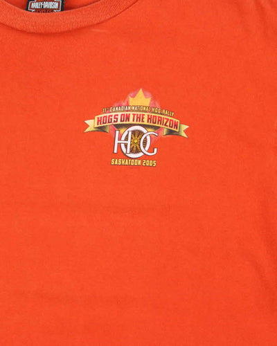 Vintage 00s Harley Davidson Graphic T-shirt - XXL