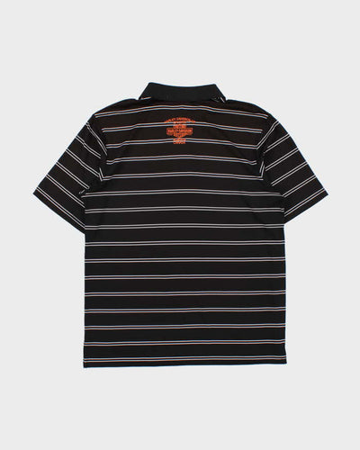 Vintage 00s Harley Davidson Polo Shirt - L