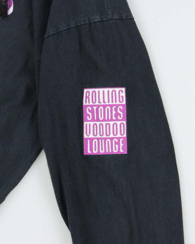 Vintage 1994 Rolling Stones Voodoo Lounge Hooded T-shirt - L