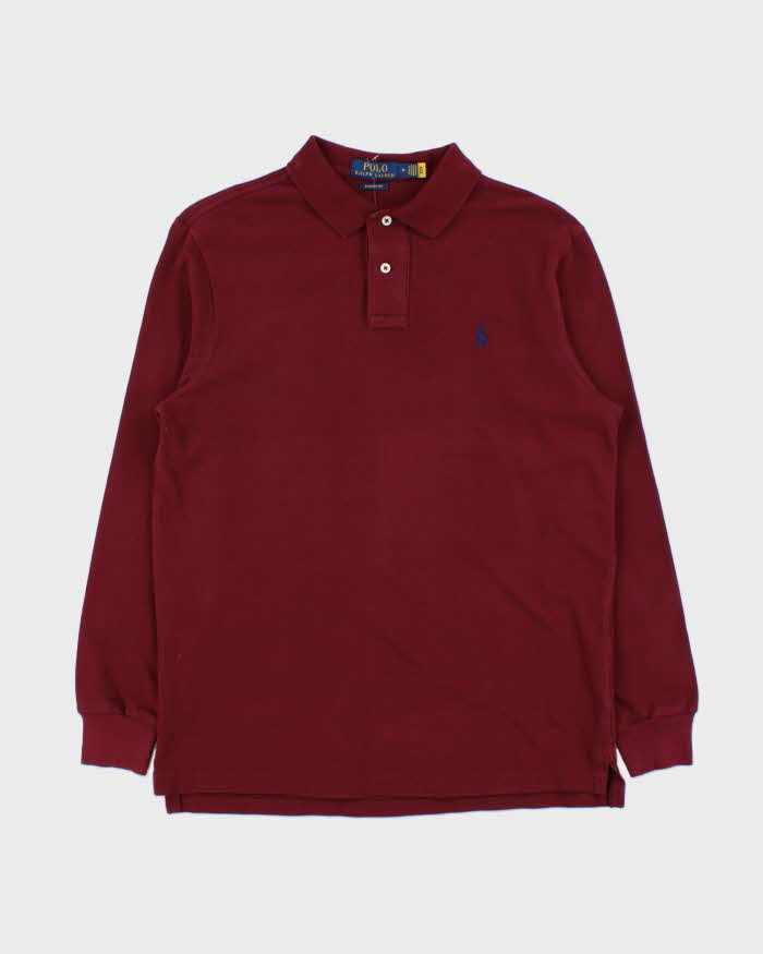 Vintage Ralph Lauren Long Sleeve Polo Shirt - M
