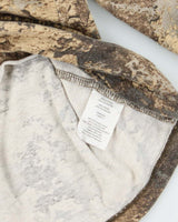 Vintage Red Head Camouflage Long Sleeve T-shirt - XXXL
