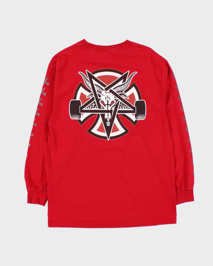 Vintage Thrasher x Independent Long Sleeve T-shirt - M