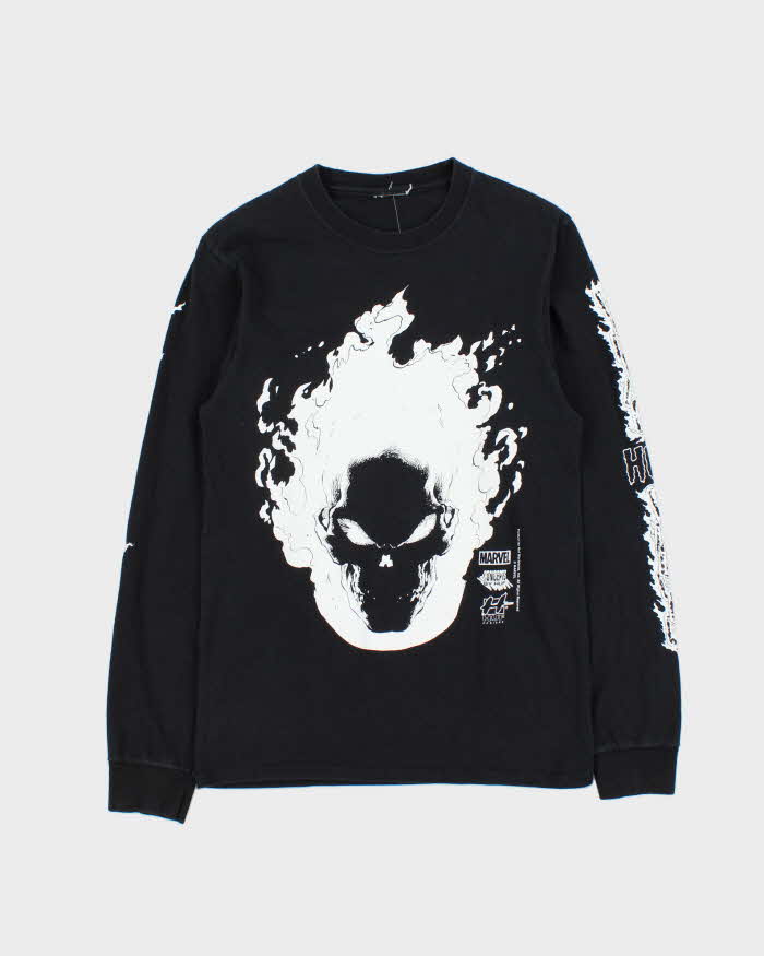 Vintage Huff x Marvel Ghost Rider Long Sleeve T-shirt - S