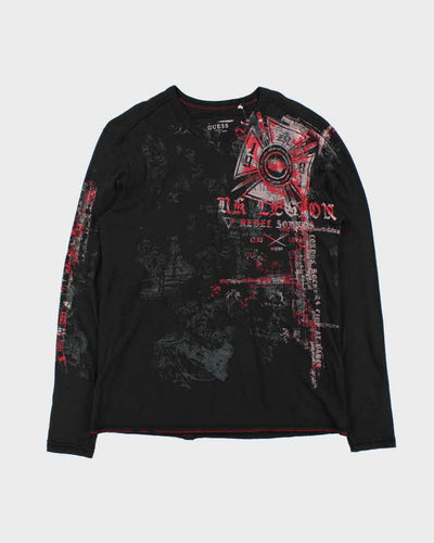 Vintage Y2k 00s Guess Long Sleeve T-shirt - L