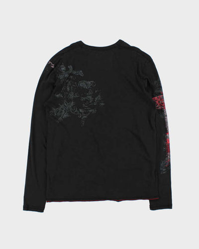 Vintage Y2k 00s Guess Long Sleeve T-shirt - L