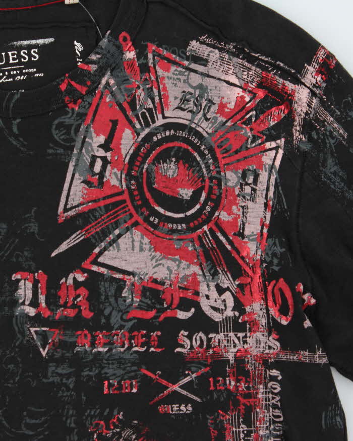 Vintage Y2k 00s Guess Long Sleeve T-shirt - L