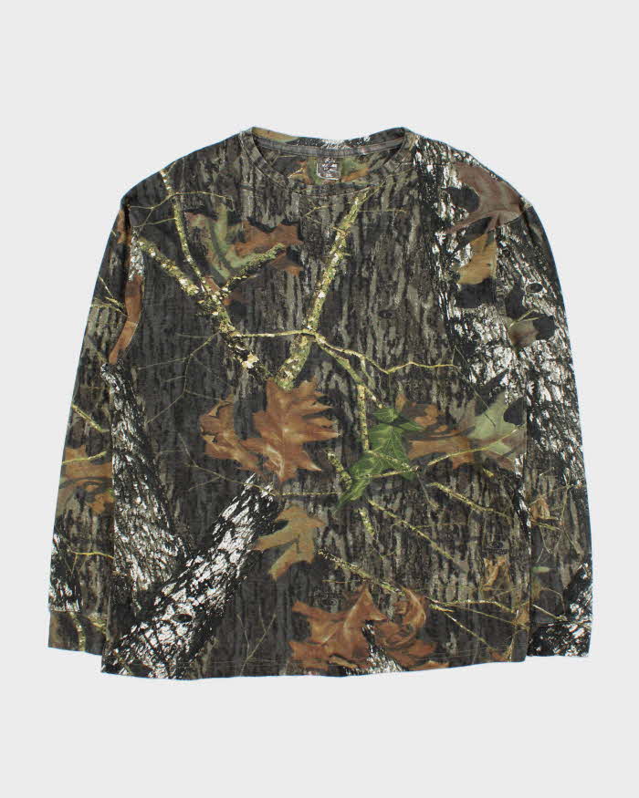 Vintage Realtree Mossy Oak Long Sleeve T-shirt - XXL