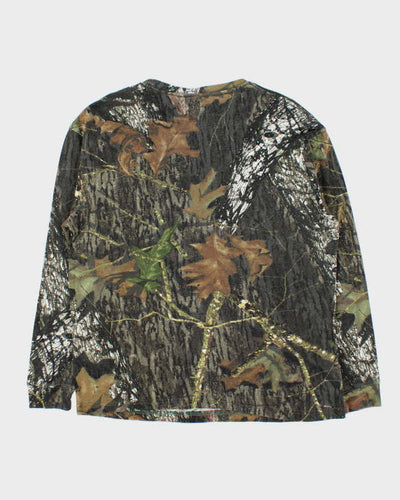 Vintage Realtree Mossy Oak Long Sleeve T-shirt - XXL