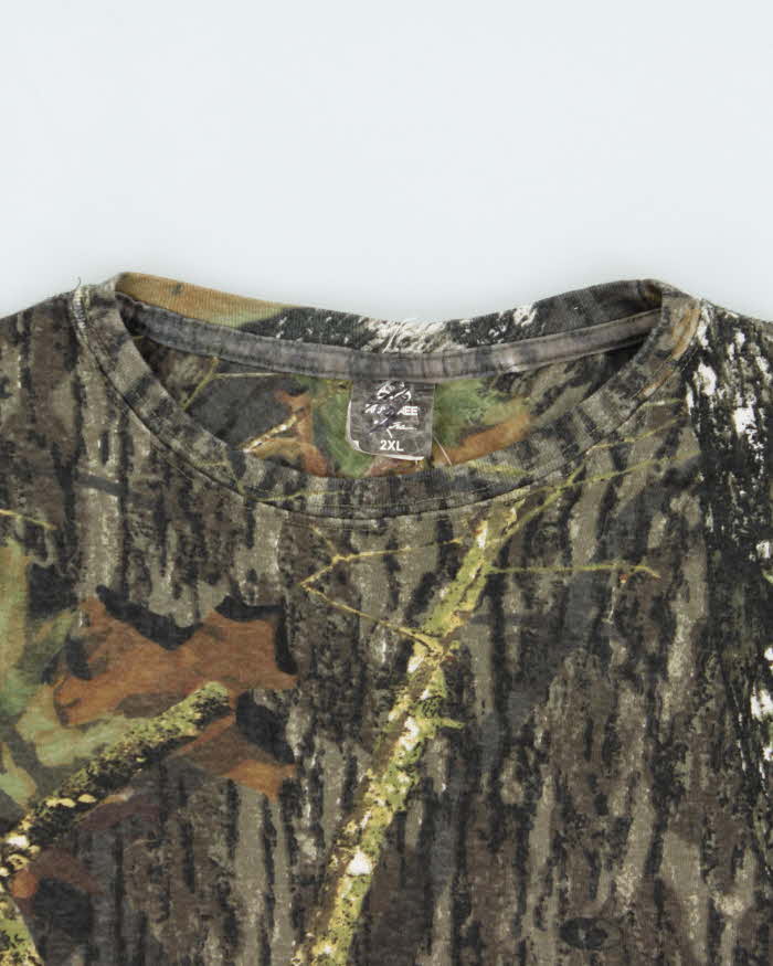 Vintage Realtree Mossy Oak Long Sleeve T-shirt - XXL