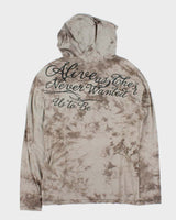 Vintage Blackarv Dingle Stitch Hooded Long Sleeve T-shirt - S