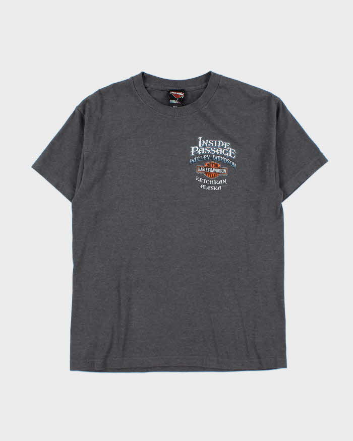 Vintage Harley Davidson Wolf T-shirt - M