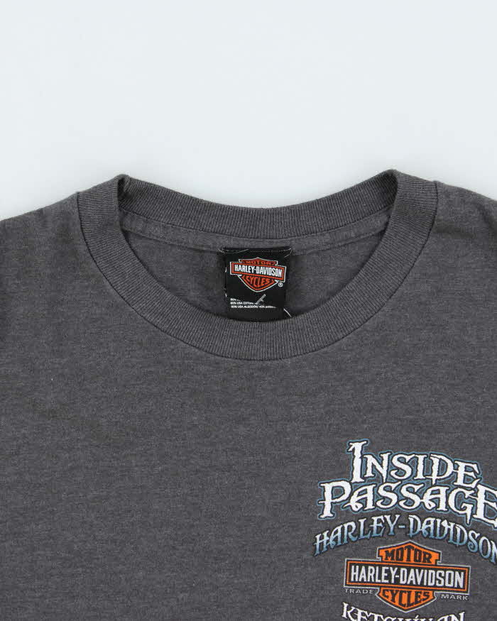 Vintage Harley Davidson Wolf T-shirt - M