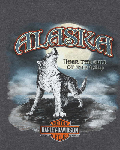 Vintage Harley Davidson Wolf T-shirt - M